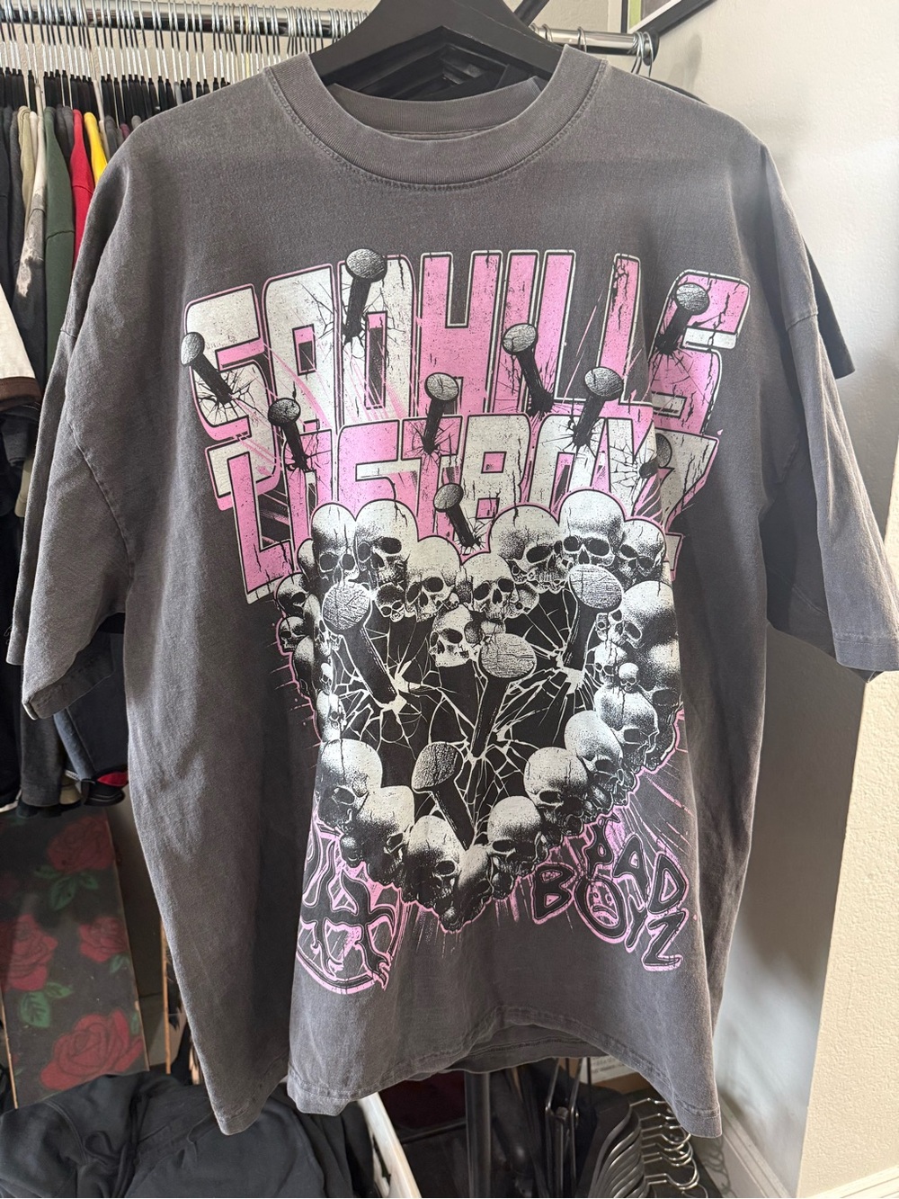 Lost Hills/Sad Boys Collab Rare Size 2XL Mens Short sleeve shirt